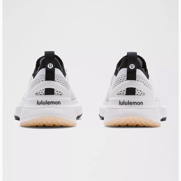lululemon athletica Women's Black and White Sneakers - Picture 5 of 8
